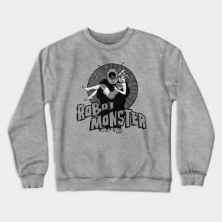 The Robot Monster in Love Crewneck Sweatshirt